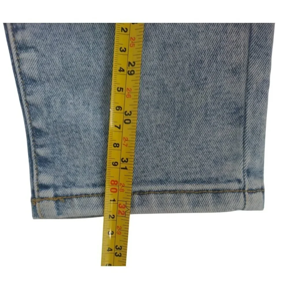 Childrens Art Class Blue Distressed Denim Jeans Size 12 With Stretch, NWT.